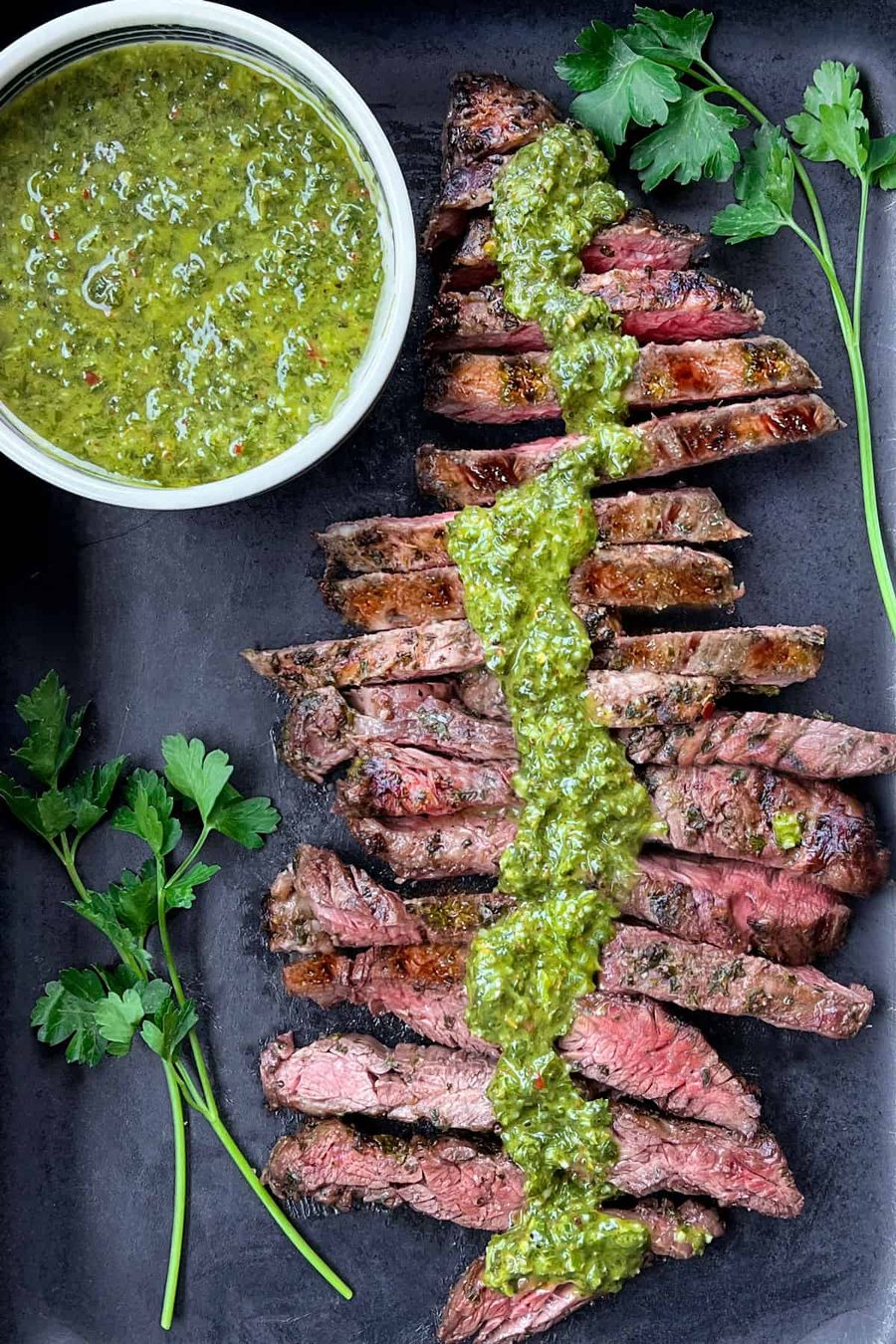 Churrasco a la Catrina — grilled skirt steak